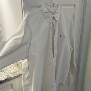 Ralph Lauren White Long-Sleeve Shirt